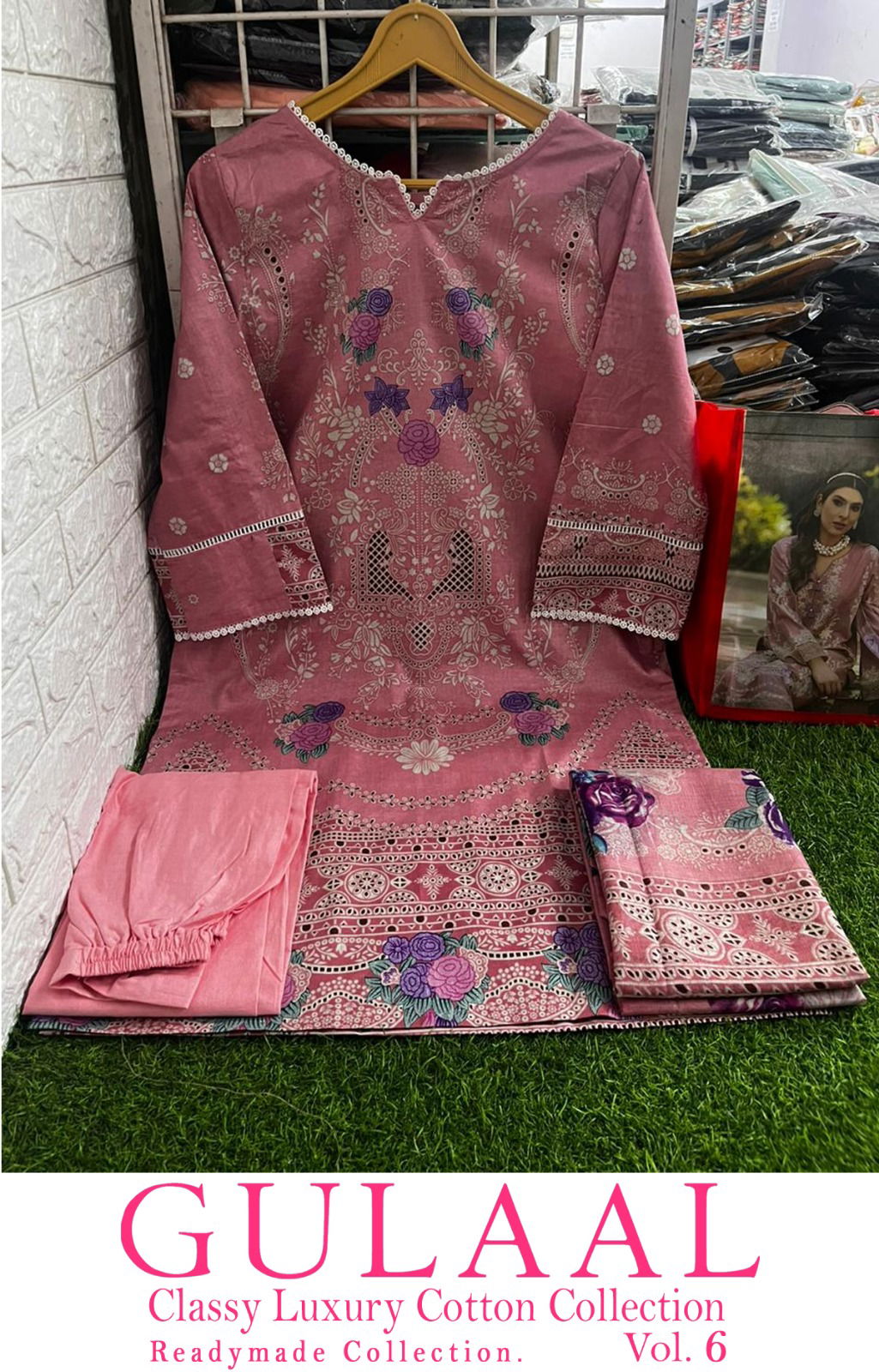 Gulaal Classy Luxury Cotton Vol 6 Non Catalog Readymade Suits